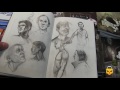 Horror sketchbook by Santiperez!!