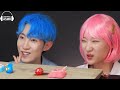 ASMR ICE CREAM PINK BLUE PARTY 다양한 블루 핑크 아이스크림 젤리 먹방 DESSERTS JELLY CANDY MUKBANG EATING SOUNDS 咀嚼音