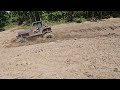 L.S. powered Jeep testing new mud pit at Kairos.