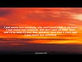 Morgan Wallen - Love Somebody (Lyrics)