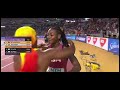 #Richardson-100m #Womens' final#Budapest#WorldAthleticsChampionship