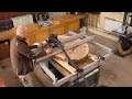 Milling LUMBER. How to Flatten Wood Slabs.   TOT ROUTER SLED.