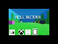 Roll blocks (offical tralier) (roblox) #block #roblox #tralier