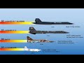 10 Fastest Aircraft Ever Recorded | Speed Comparison of Top 10 Fastest Aircraft