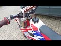 cr80rb Big wheel running and revving UK