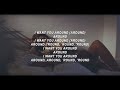 Snoh Aalegra | I Want You Around (Piano Instrumental W/ Lyrics)