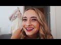 grwm for a *holiday* high school party