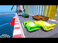 GTA V SPIDERMAN, FNAF, POPPY PLAYTIME CHAPTER 3 - Epic New Stunt Race For Car Racing by Trevor #12