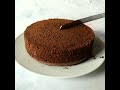 Easy Chocolate Sponge Cake Recipe Using Only 2 Eggs | How To Make Chocolate Cake | Cake Fusion