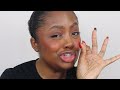 BLACK GIRL TRIES CLEAN GIRL MAKEUP