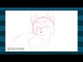 Animation in Photoshop Step-by-Step: #1 Setup, Sketching and Lining