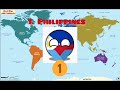 My top 5 favorite countries! | Happy Countryballs