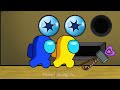 Among rainbow giant meets a lot of Zombies Pou's Revenge Funny Animation | AMONG US ANIMATION ZOMBIE