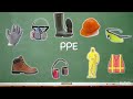 PERSONAL PRTECTIVE EQUIPMENT (PPE) ORIENTATION | ENGLISH