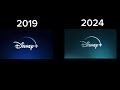 Disney+ intro Comparison (2019/2024)