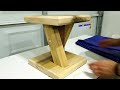 making a stylish wooden nightstand / diy