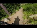 The Highest Trail in Whistler Bike Park - Top of The World