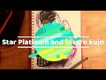 Speed Draw - Star Platinum and Jotaro Kujo [Jojo's bizarre adventure]