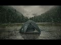 Wonderful Deep Sleep on Rainy Night | Heavy Pouring Rain on Tent | White Noise Sleep