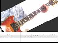 【TAB譜】高中正義「The Moon Rose」~Repost with TAB score（Guitar solo cover）
