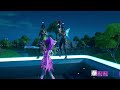 Ariana Grande emote battles against a player with 2 accounts in Party Royale!
