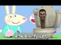 George is using Skibidi Toilet for Potty Training