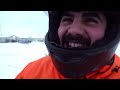 We buy a 20 year old RACING snowmobile with a HUGE engine!
