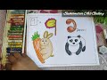 Easy Drawing With Number 9|Fan,Teliphone,Rabbit,Panda Drawing With Number|Step By Step TutorialVideo