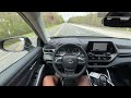 2023 Toyota Highlander XLE 2.4T POV Test Drive & Review