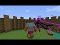 Mutant Zombie VS All Mutant Mobs | Minecraft Mob Arena