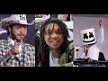 If Marshmello did a remix of Sunflower by Post Malone & Swae Lee (Mashup)