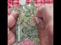 Holiday project share crafting greeting gift tags. So easy to make and so beautiful. Check it out 😍