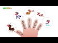 Finger Family Cow Song | Cartoon Animation Nursery Rhymes For Kids From JoeJoe TV