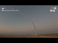 Israel’s Arrow Missile Defense System Used for First Time in War With Hamas | VOA News