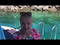 Swimming in the Adriatic Sea off the Croatian coast
