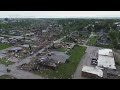 Drone shows destruction of deadly Iowa tornadoes