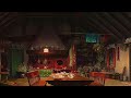 Spirited Away Tea & Cozy Cottage Ambience(Gentle Fire, Pouring, & Tearoom Sounds Studio Ghibli ASMR)