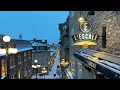 [4K]🇨🇦 Alice in Winter Wonderland⛄❄ Snow Walk in Old Quebec City at Early Morning🌨️ Dec. 2023