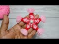 Amazing 3 Beautiful Hand Embroidery Flower making ideas with Woolen Yarn | Easy Sewing Hack