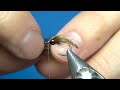 Fly Tying Sinking Caddis Pupa | Hackles & Wings