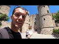 HOW GOOD IS RHODES? 🇬🇷 GREECE (OLD TOWN TOUR)