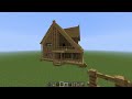 MINECRAFT: How to build big wooden house