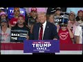 LIVE: Donald Trump speaks at MAGA rally in North Carolina