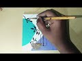 | how to do a easy BOHO painting 🎨 | #susharts #acyrlic #arttutorial #artwork