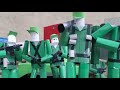 An action comedy with paper people miniatures. | Animated Short Film 