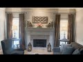Fireplace Mantle BEFORE & AFTER! Facebook Marketplace Finds | Antiques to Balance Home Decor