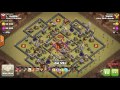 Th10 attack War Strategy = Healer + Queen walk + Valkryie 3🌟🌟🌟