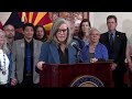 Arizona governor signs bill repealing Civil War-era abortion ban