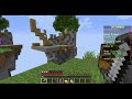 minecraft skywars: building breaking and dying