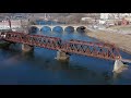 Drone Footage of the Housatonic River Water Rescue (Derby, CT) 1/20/20